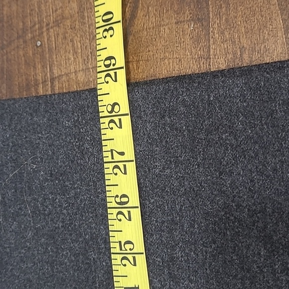 EUC Vintage Pendelton Skirt Women's sz 12 100% Virgin Wool Grey Pencil Skirt - Picture 8 of 9